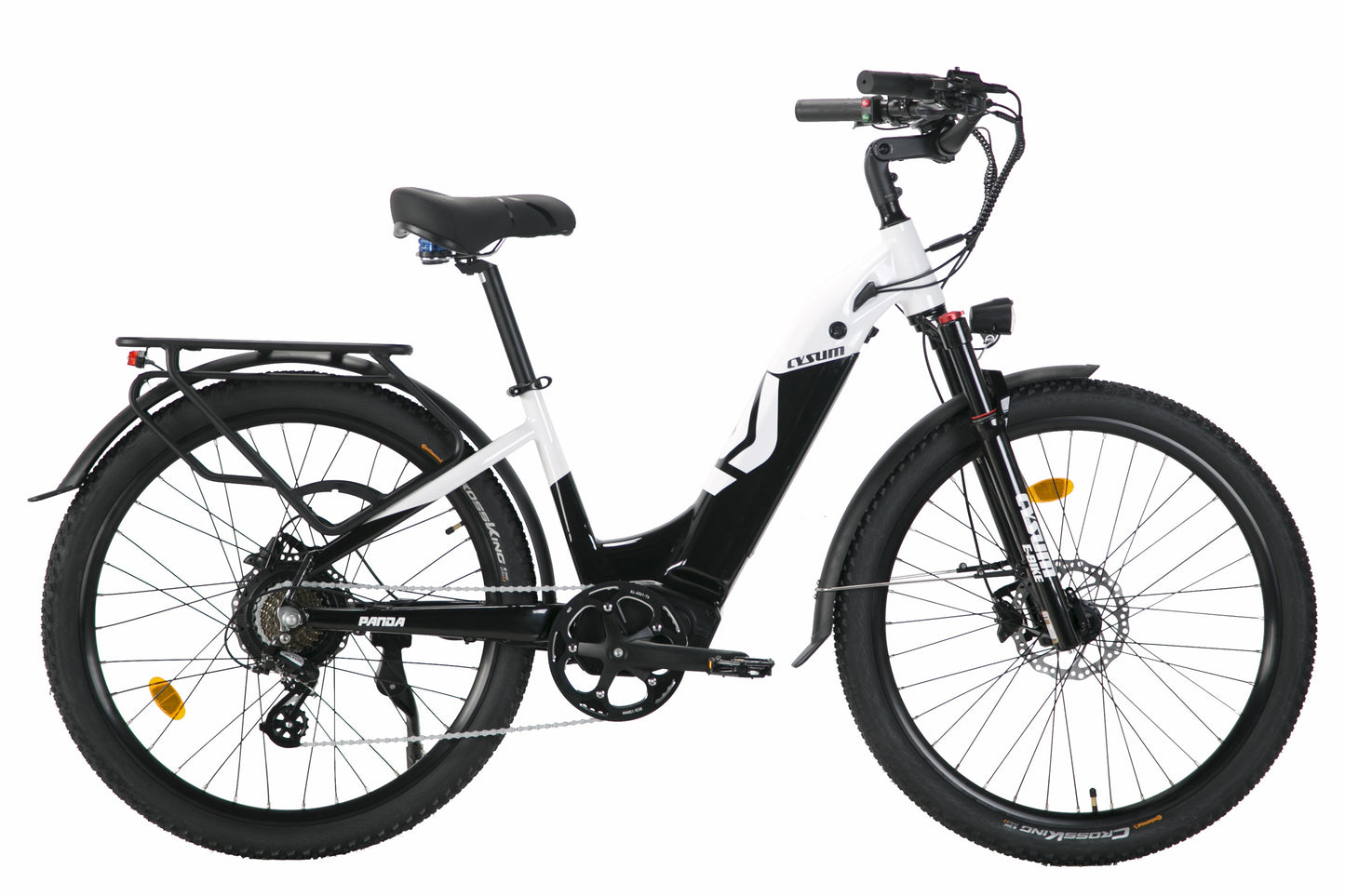 CYSUM EU Stock vélo de ville électrique 29 pouces 48v 500w 14Ah avec moyeu arrière intégré