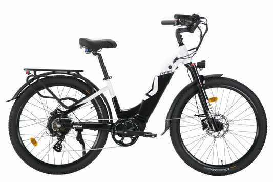 CYSUM Panda aluminum city ebike for women - 27.5 inch tire, 500 watt, top speed 25km/h