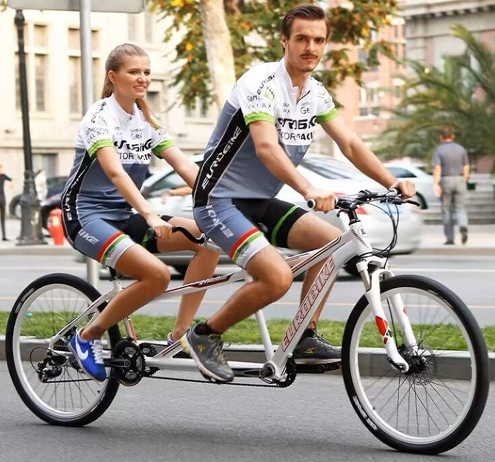 JSY E Double Personnes Deux Sièges VTT Vélo Électrique 26" 36v 350w