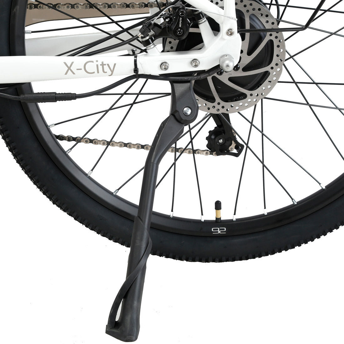 El paso eléctrico de las mujeres de la señora de la mariposa de JSY a través de la bici 26" ciudad E bici 36V 10Ah 350W