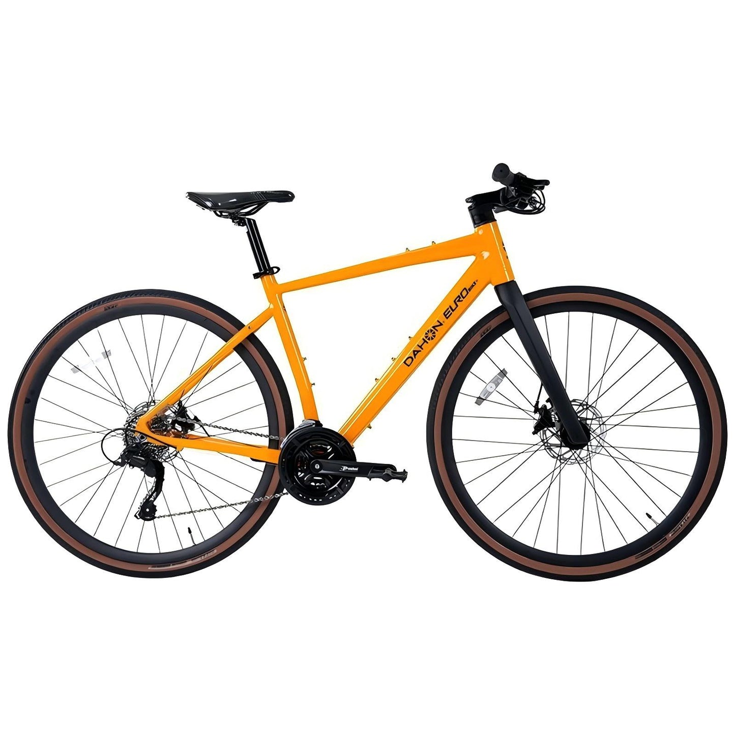 EUROBIKE DA600 Lightweight gravel road bike - 700Cx38C, L-TWOO 27 speed, Hydraulic disc brake