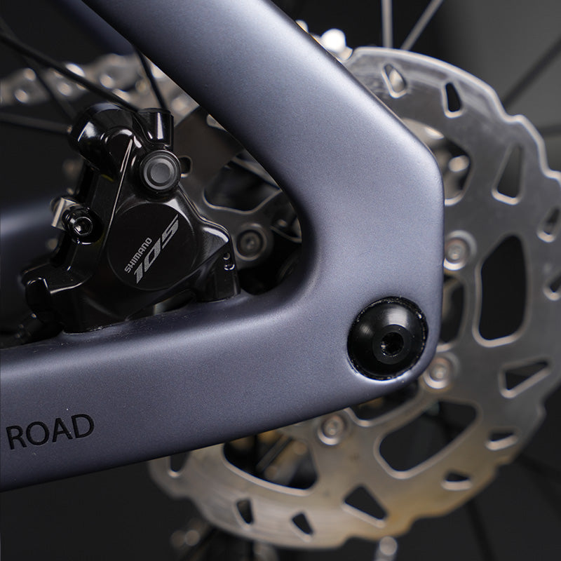 EUROBIKE full carbon fiber road bike - 700C, Shimano 105 24 speed, all inner wiring