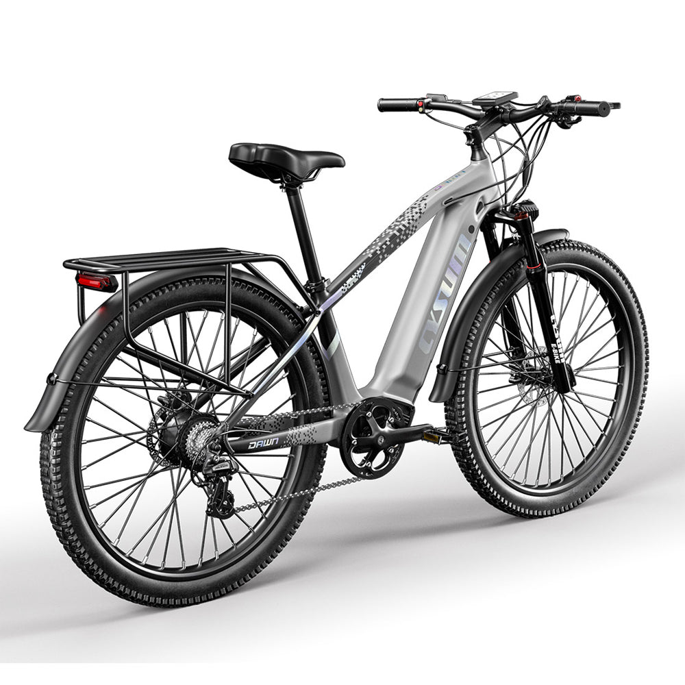 CYSUM EU Stock vélo de ville électrique 29 pouces 48v 500w 14Ah avec moyeu arrière intégré
