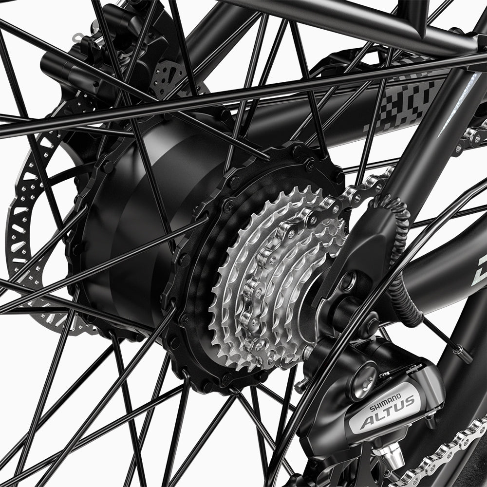 CYSUM EU Stock vélo de ville électrique 29 pouces 48v 500w 14Ah avec moyeu arrière intégré