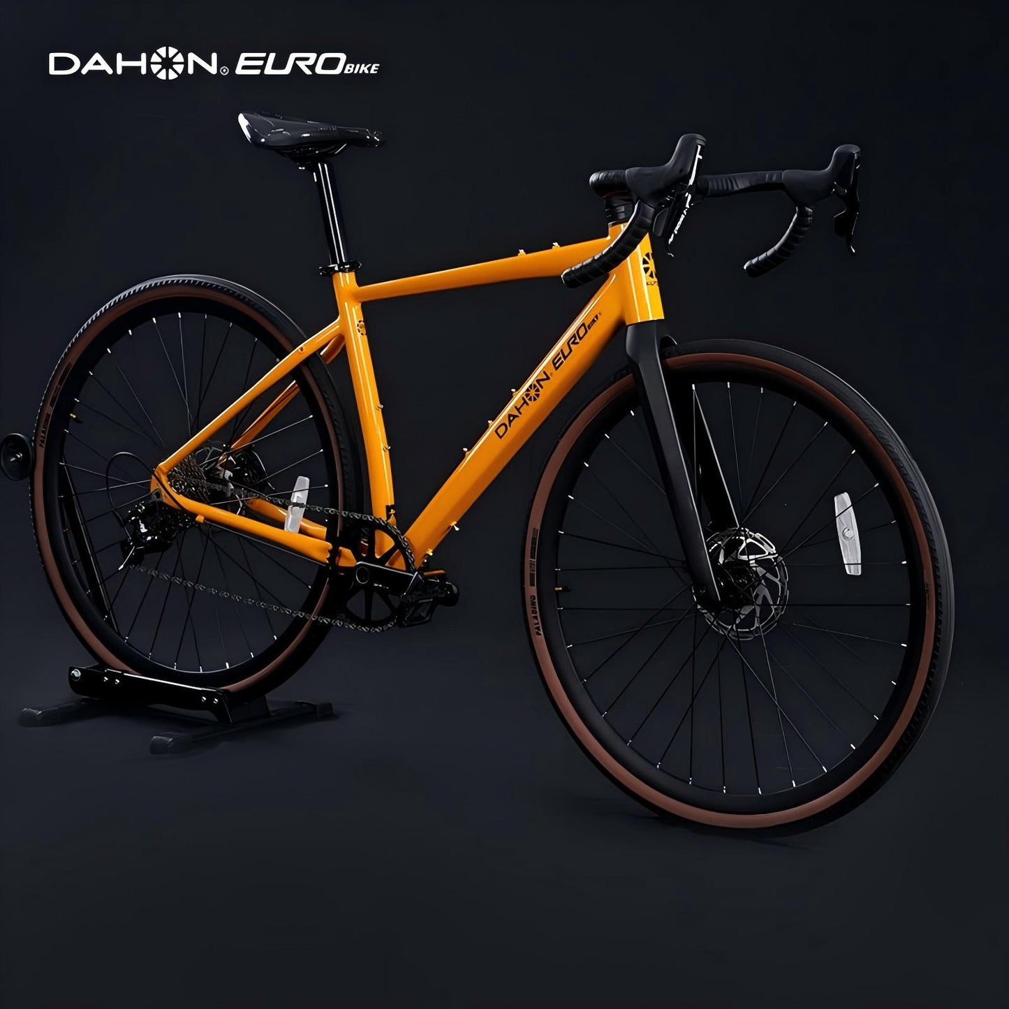 EUROBIKE DA600 Lightweight gravel road bike - 700Cx38C, L-TWOO 9 speed, Hydraulic disc brake