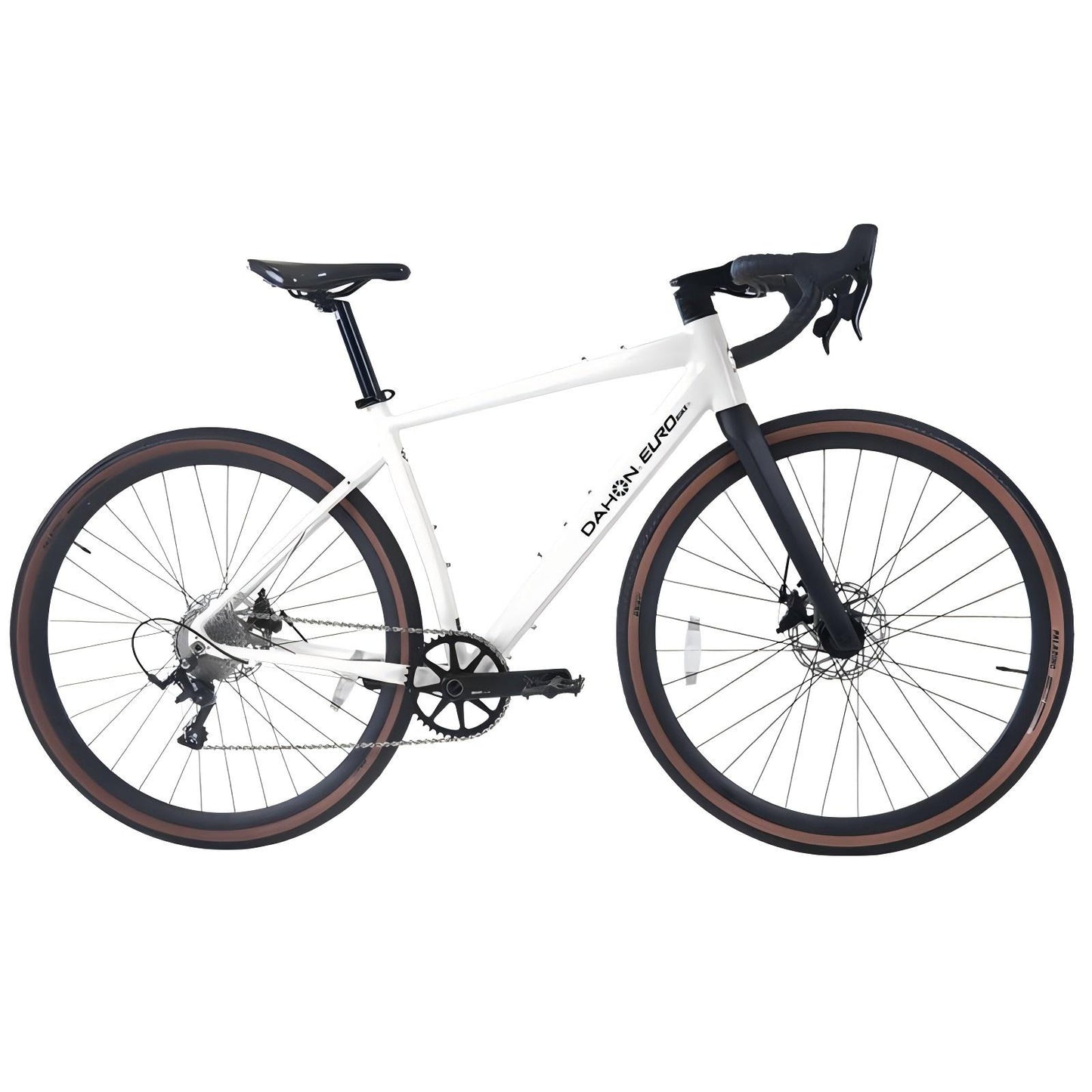 EUROBIKE DA600 Lightweight gravel road bike - 700Cx38C, L-TWOO 9 speed, Hydraulic disc brake