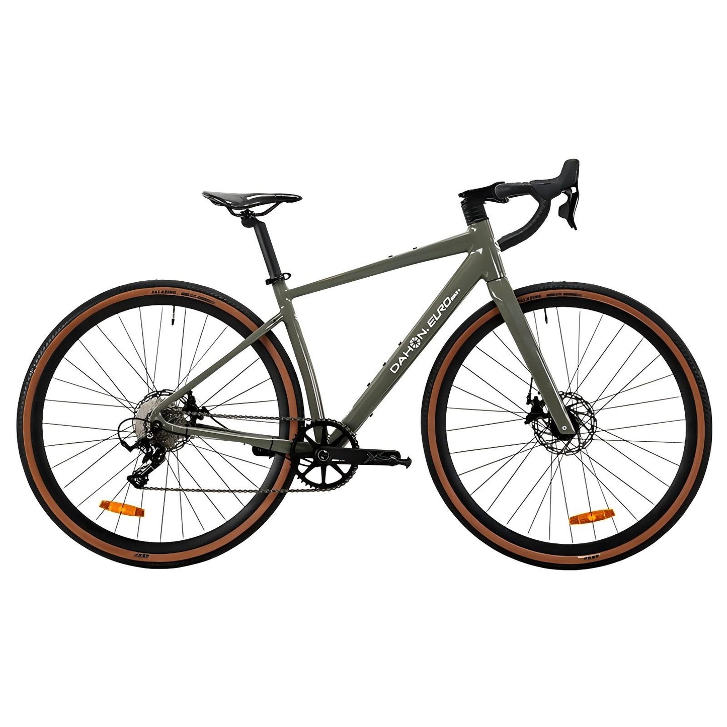 EUROBIKE DA600 Lightweight gravel road bike - 700Cx38C, L-TWOO 9 speed, Hydraulic disc brake