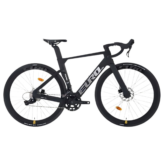EUROBIKE full carbon fiber road bike - 700C, Sensah 24 speed, all inner wiring