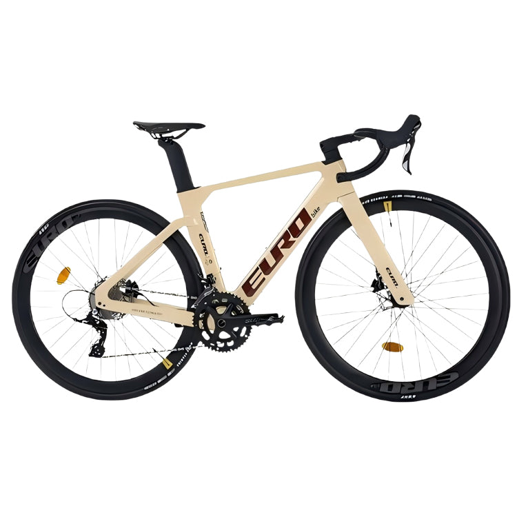 EUROBIKE full carbon fiber road bike - 700C, Sensah 24 speed, all inner wiring