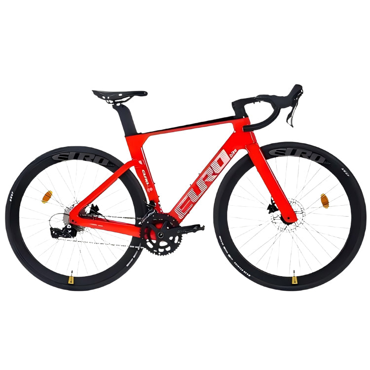 EUROBIKE full carbon fiber road bike - 700C, Sensah 24 speed, all inner wiring