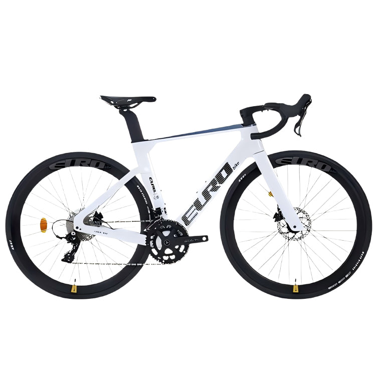 EUROBIKE full carbon fiber road bike - 700C, Sensah 24 speed, all inner wiring