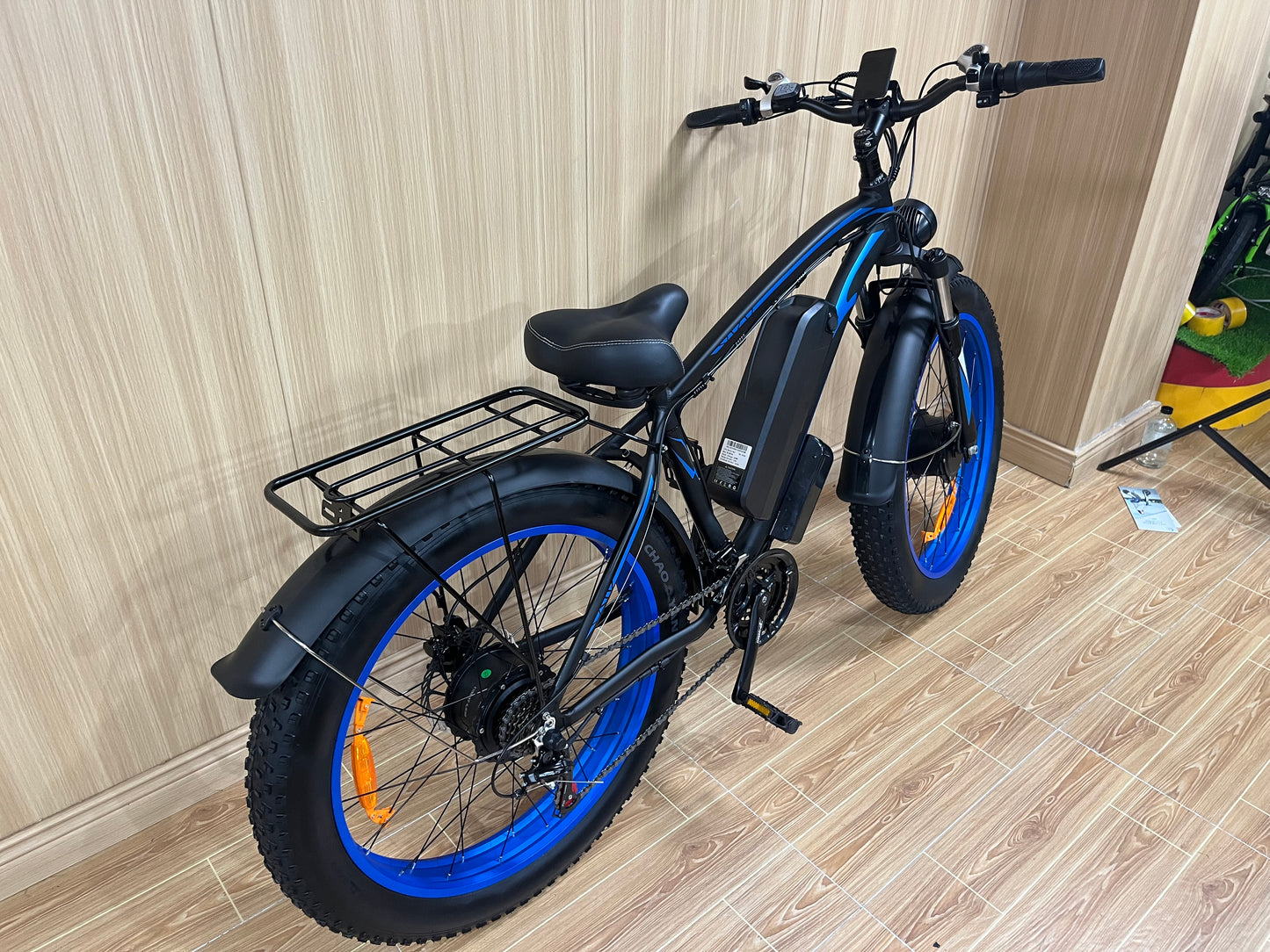 BLJ DP-2601-2 deux moteurs puissant vélo électrique gros pneu 26 ''double moteur E vélo