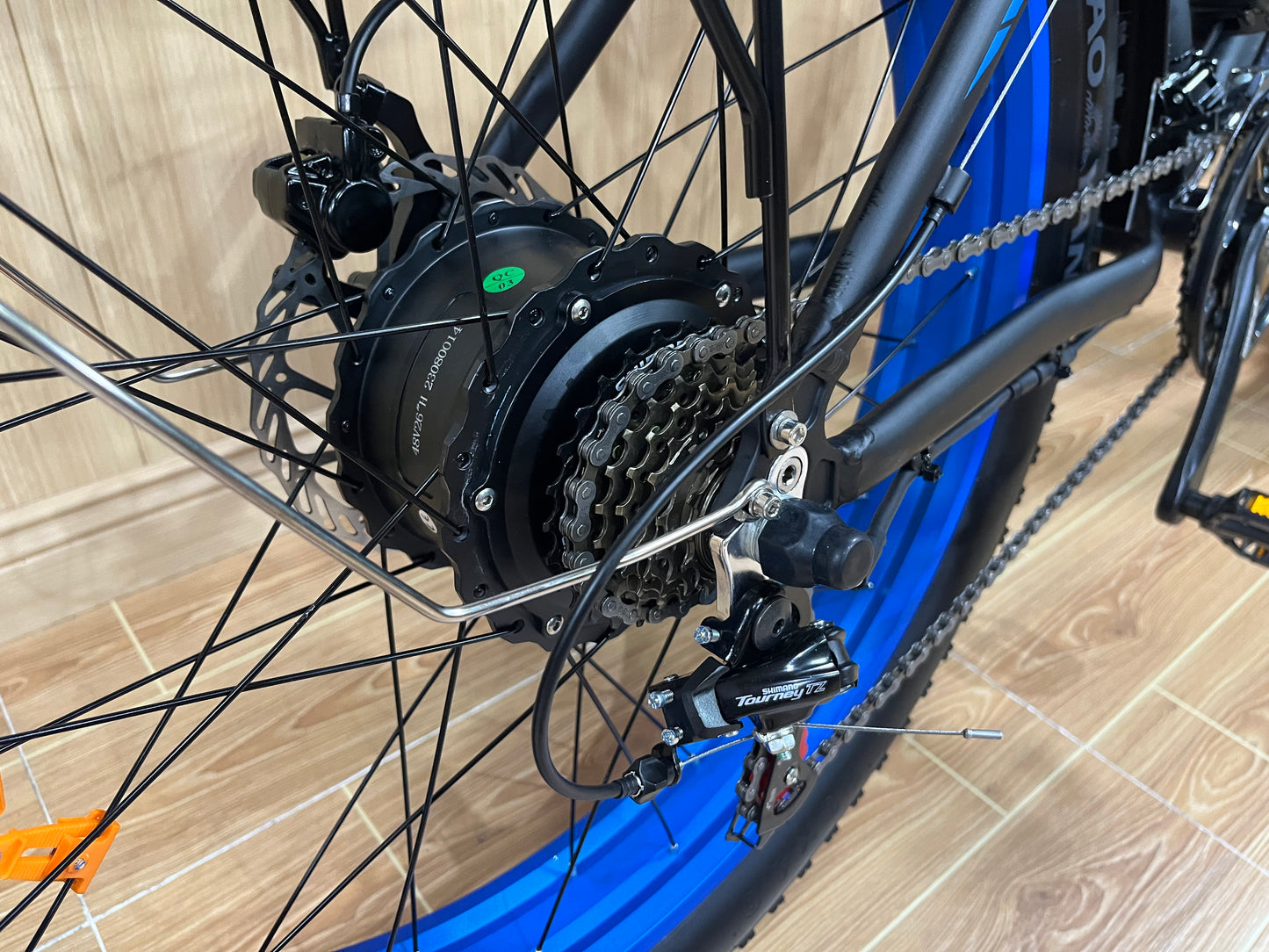 BLJ DP-2601-2 deux moteurs puissant vélo électrique gros pneu 26 ''double moteur E vélo