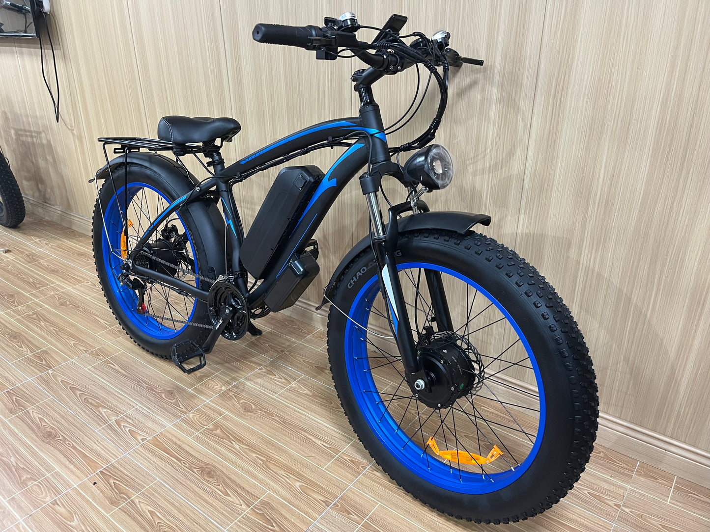 BLJ DP-2601-2 deux moteurs puissant vélo électrique gros pneu 26 ''double moteur E vélo
