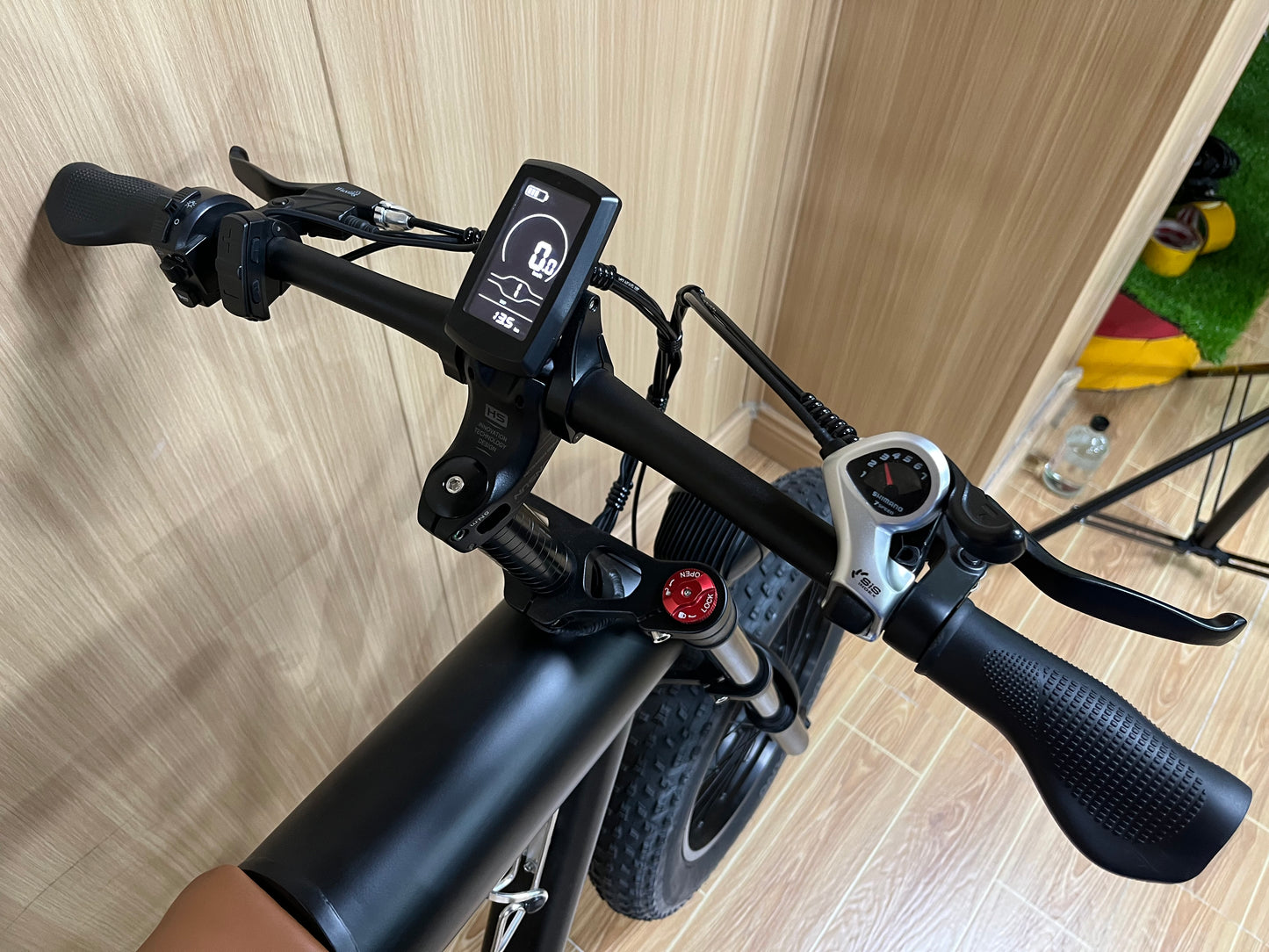 BLJ DP-2006 48v 500w Super 73 vélo électrique 20*4.0 gros pneu suspension complète E vélo