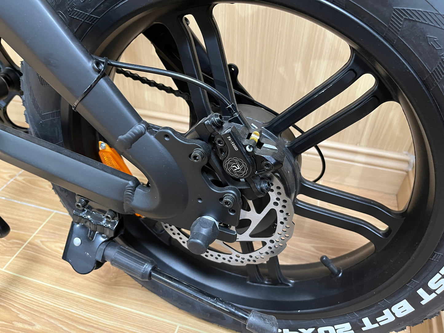 Bicicleta eléctrica plegable pesada de tubo grueso BLJ DZ-2029 bicicleta eléctrica para nieve de 20 pulgadas