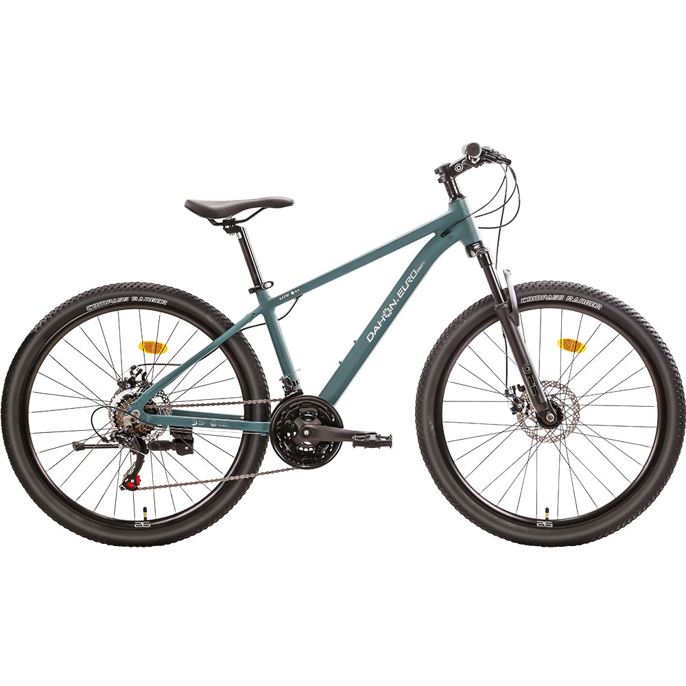 EUROBIKE aluminum mountain bike DM300 - 26 inch, Shimano 21 speed, double disc brake