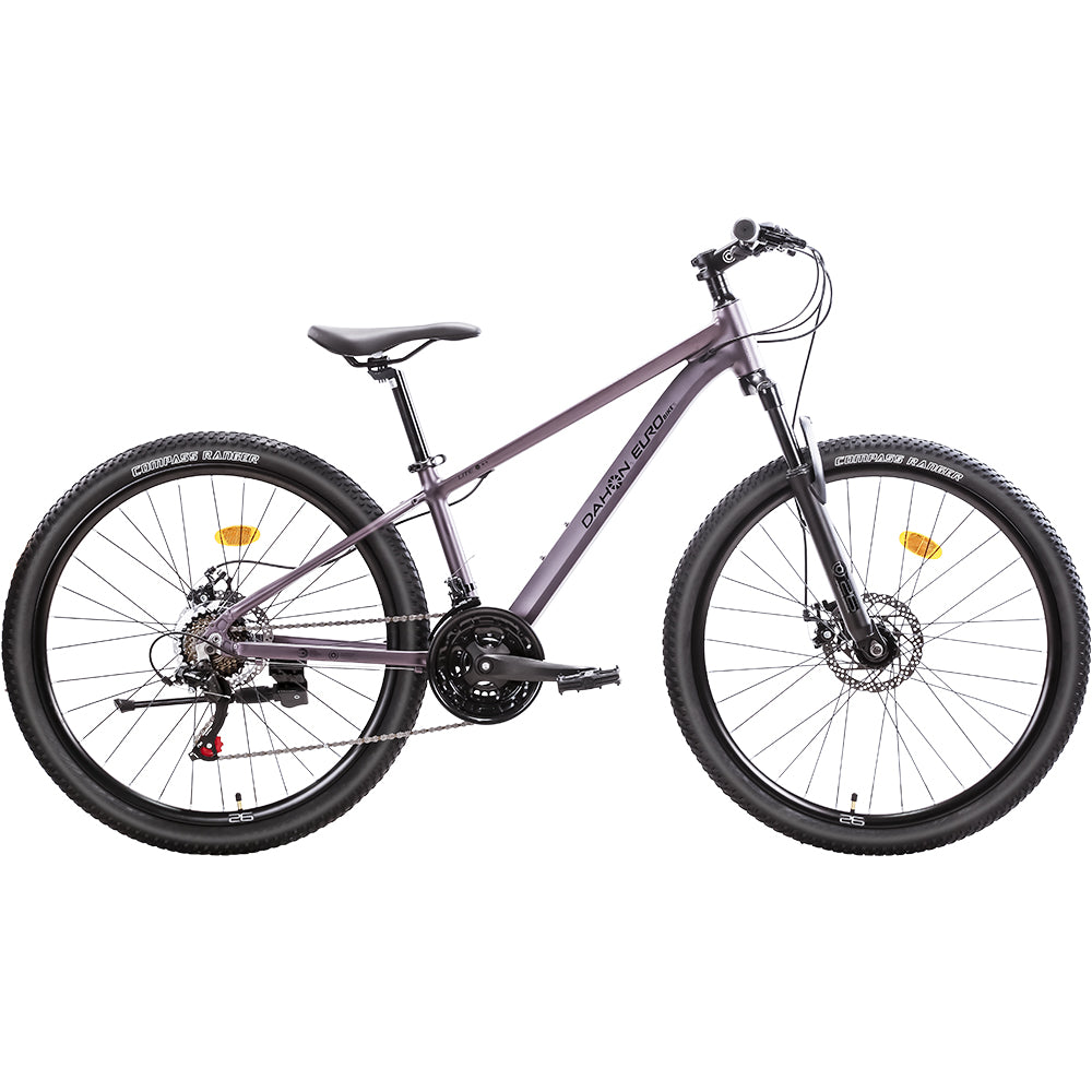 EUROBIKE aluminum mountain bike DM300 - 26 inch, Shimano 21 speed, double disc brake