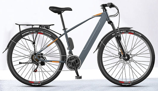JSY X3 VTT E vélo 29 "vélo de montagne électrique en acier à haute teneur en carbone bon marché pour hommes et femmes