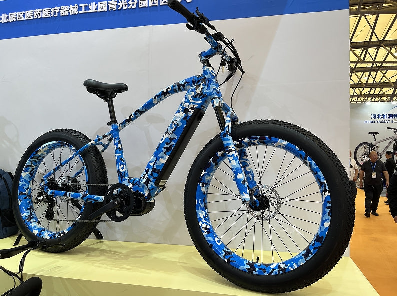 JSY Cheetah gros pneu ebike mi-entraînement 48v 500w vélo électrique