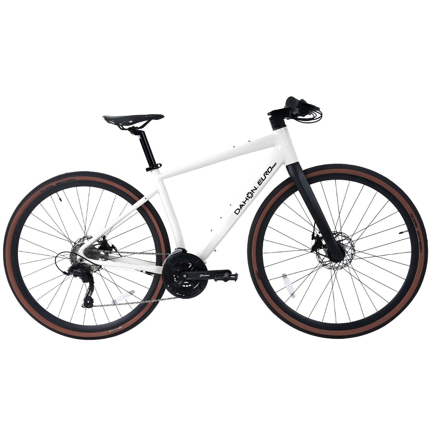 EUROBIKE DA600 Lightweight gravel road bike - 700Cx38C, L-TWOO 27 speed, Hydraulic disc brake