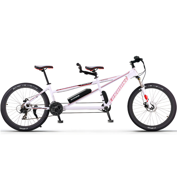 Bicicleta eléctrica 26" de la bici de montaña de los asientos de las personas dos del doble de JSY E 36v 350w