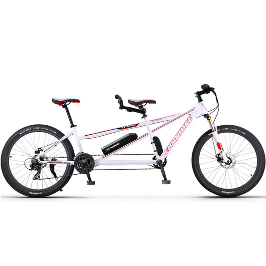 JSY E Double Personnes Deux Sièges VTT Vélo Électrique 26" 36v 350w
