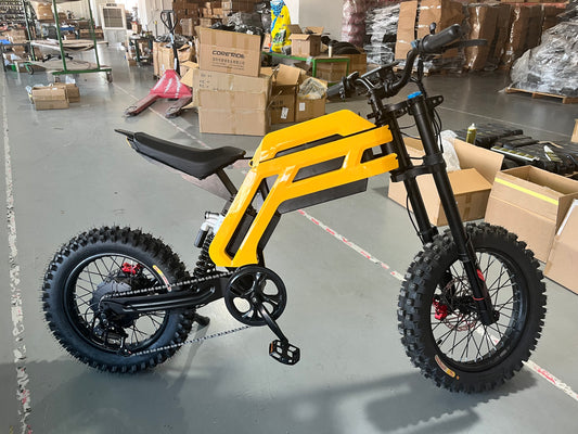 Off road high speed powerful electric motorcycle ebike 22.5 inch, 3000w, max 70km/h