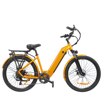 BLJ EU Stock DS-2608 Step Through Lady Girl Electric Bicycle 26'' City E-Bike 48v 500W Women's Bike