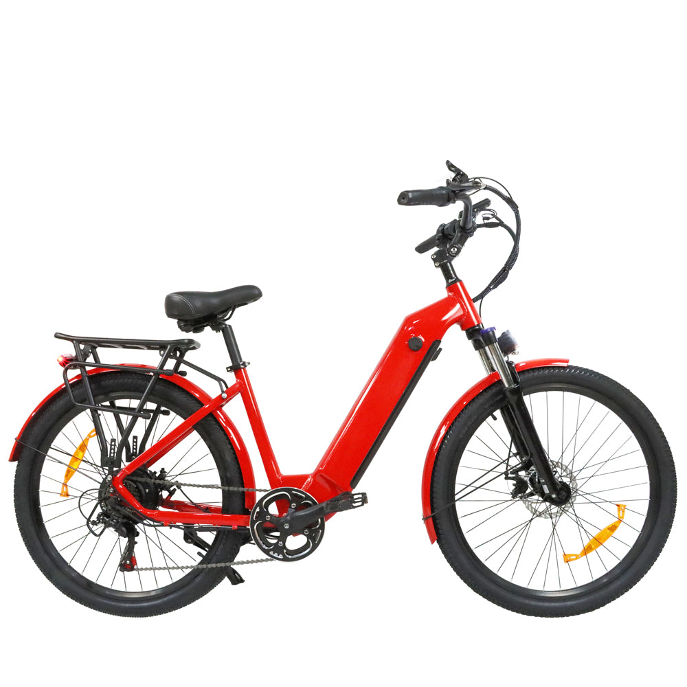 BLJ EU Stock DS-2608 étape à travers dame fille vélo électrique 26 ''ville e-bike 48v 500W vélo pour femme