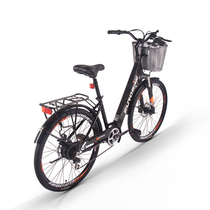 JSY Butterfly Lady femmes vélo électrique pas à pas 26 ''ville E vélo 36V 10Ah 350W