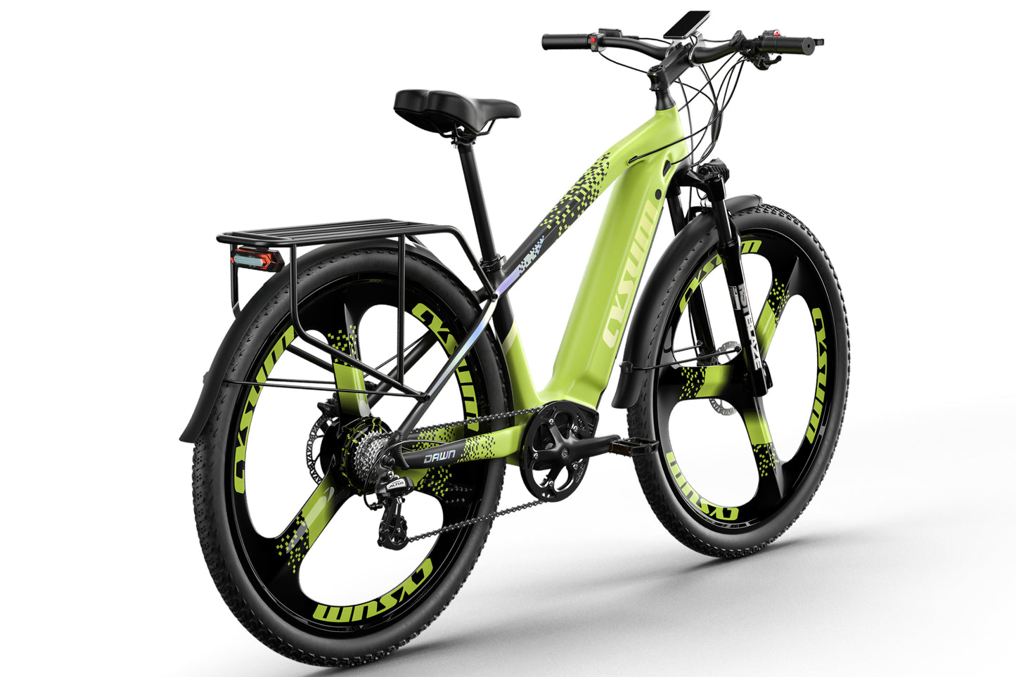 CYSUM EU Stock vélo de ville électrique 29 pouces 48v 500w 14Ah avec moyeu arrière intégré