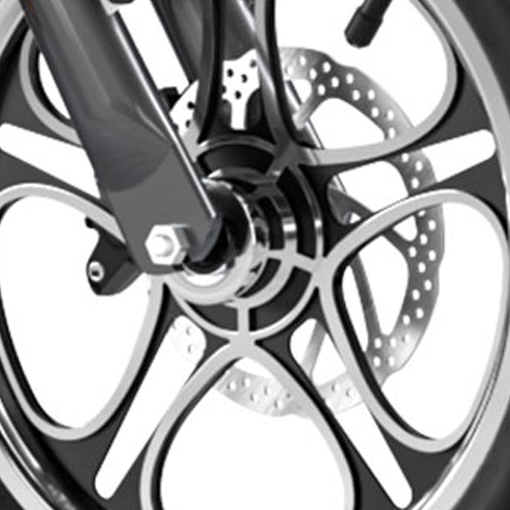 Foldable cargo e-trike - 48v 350w rear-drive, top speed 25km/h, 16 inch tire