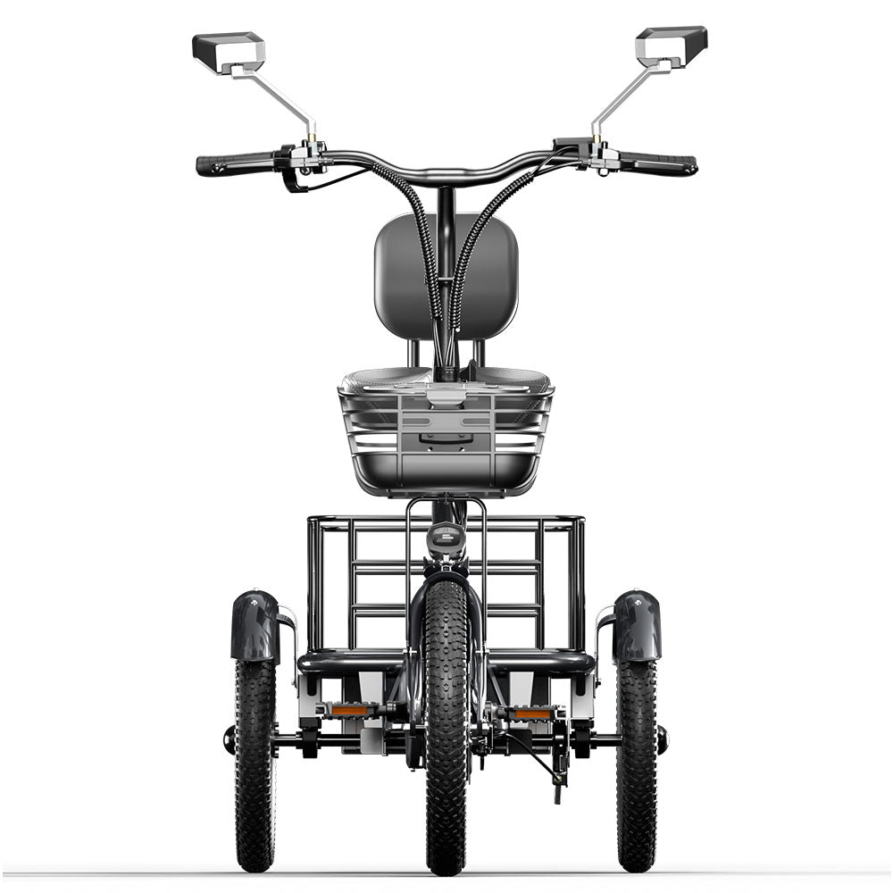 Foldable cargo e-trike - 48v 350w rear-drive, top speed 25km/h, 16 inch tire