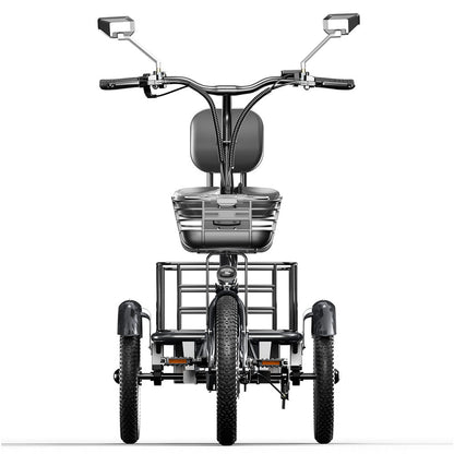 Foldable cargo e-trike - 48v 350w rear-drive, top speed 25km/h, 16 inch tire