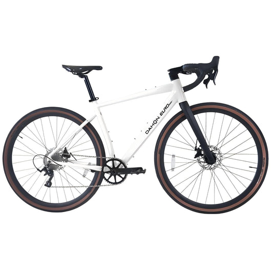 EUROBIKE DA600 Lightweight gravel road bike - 700Cx38C, L-TWOO 9 speed, Hydraulic disc brake