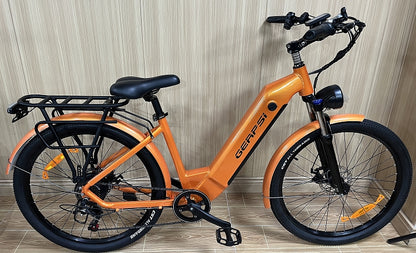 BLJ EU Stock DS-2608 Step Through Lady Girl Electric Bicycle 26'' City E-Bike 48v 500W Women's Bike