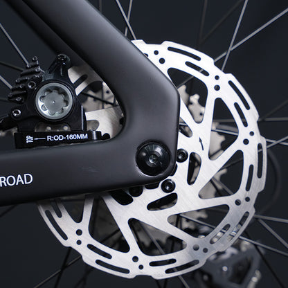 EUROBIKE full carbon fiber road bike - 700C, Sensah 24 speed, all inner wiring