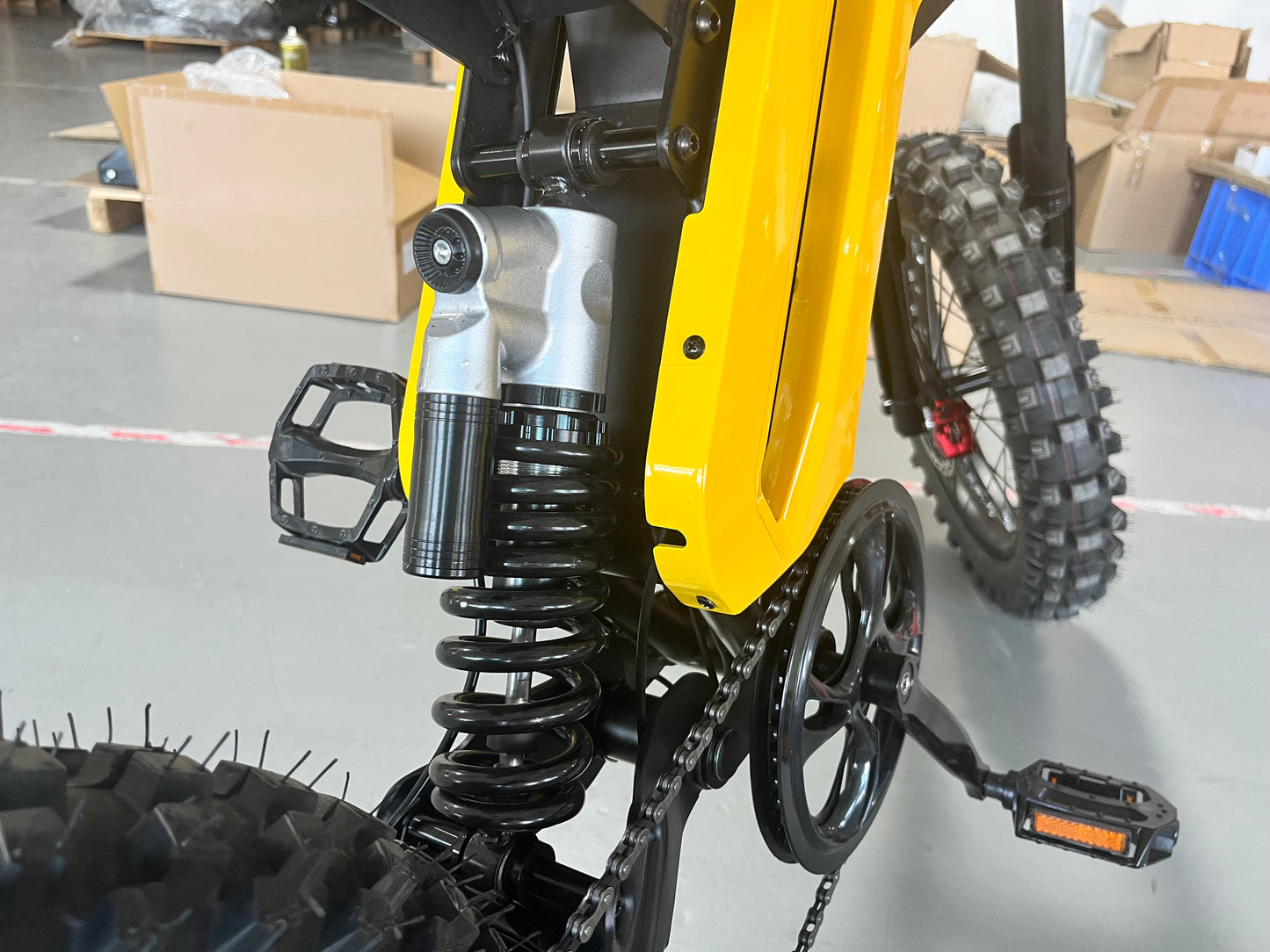 Off road high speed powerful electric motorcycle ebike 22.5 inch, 3000w, max 70km/h