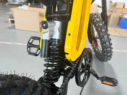 Off road high speed powerful electric motorcycle ebike 22.5 inch, 3000w, max 70km/h