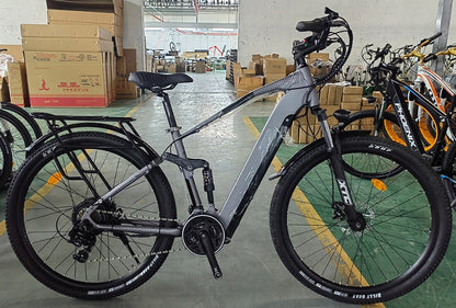 JSY M19 VTT à suspension complète E Bike 29" VTT électrique en acier à haute teneur en carbone bon marché