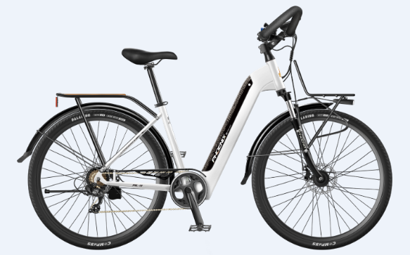 JSY ML9 700CX38C paso a través de mujeres altas aleación económica de aluminio bicicleta eléctrica de ciudad E bicicleta 36v 350w E-bike