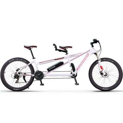 Bicicleta eléctrica 26" de la bici de montaña de los asientos de las personas dos del doble de JSY E 36v 350w
