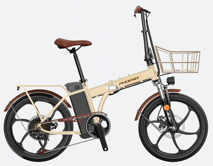 JSY TangFeng 20" E-bici eléctrica plegable de la ciudad de la bici de la bici 36v 10Ah 350W E