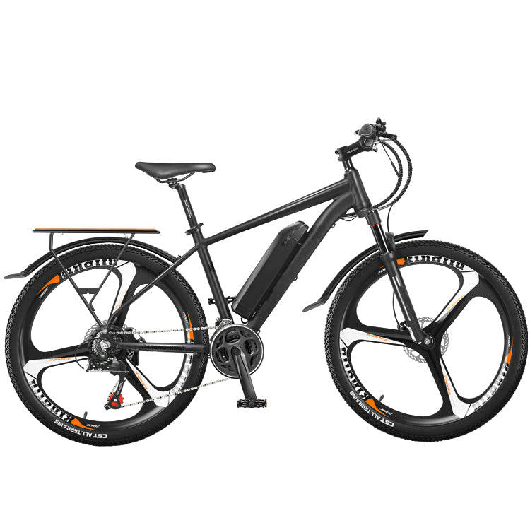 Aluminum mountain ebike - 26 inch tire, portable battery, speed 25km/h